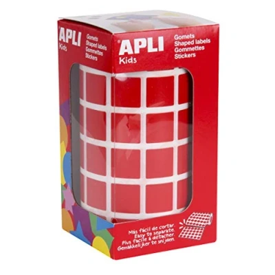Abbildung von APLI Kids 12477 Roller, quadratisch, 15 mm, Rot