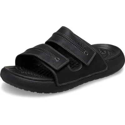 Abbildung von Crocs Yukon Vista 2 Badepantolette, Sommerschuh, Poolslides, Schlappen, mit Klettverschluss