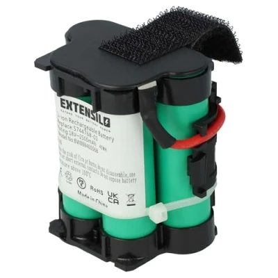 Abbildung von EXTENSILO 1x Akku kompatibel mit Husqvarna Automower 105 2017, 2016, 2018, Rasenmäher (2500mAh, 18V, Li Ion)