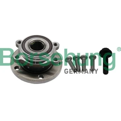 Abbildung von Borsehung B19233 Radlagersatz Hinterachse mit Bolzen VOLKSWAGEN: GOLF 5 Schrägheck, 6, Touran I, AUDI: A3 Sportback, TT Coupe