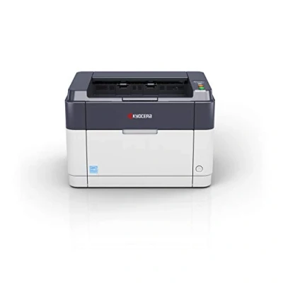 Abbildung von Kyocera Ecosys FS 1061DN Laserdrucker Schwarz Weiss. 25 Seiten A4 pro Minute. Drucker mit USB 2.0, 1.200 dpi und Duplex