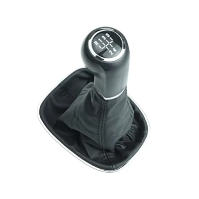 Abbildung von Do!LED Schaltknauf + Schaltsack Rahmen 5 Gang kompatibel/Ersatzteil für Opel Corsa D E
