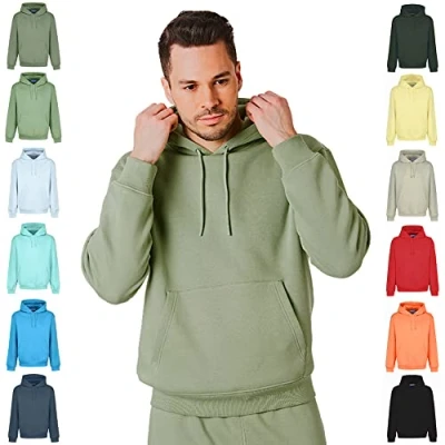 Abbildung von Ript Performance Essentials RCSWT763 Herren Kapuzenpullover, weich, Freizeitkleidung, Größe S, Khaki