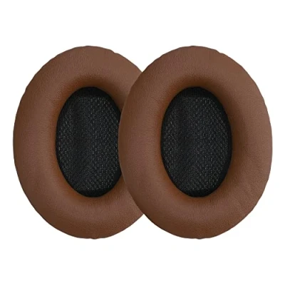 Abbildung von kwmobile 2x Ohr Polster für Bose Quietcomfort 35 35II 25 15 / QC35etc. Ohrpolster (Ohrpolster Kopfhörer Kunstleder Over Ear Headphones)