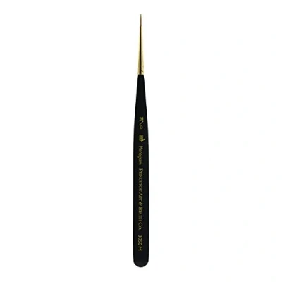 Abbildung von Princeton Artist Brush, Mini Detailer Brushes for Watercolor, Acrylic and Gouache Series 3050, Monogram Synthetic Sable, Size 20x0
