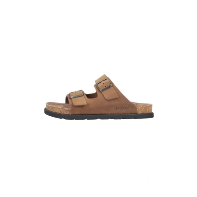 Abbildung von Rieker Herren Klassische Sandalen 21190, Männer Sandalen,Sommerschuhe,Freizeitschuhe,offene Schuhe,Strandschuhe,braun (26),41 EU / 7.5 UK