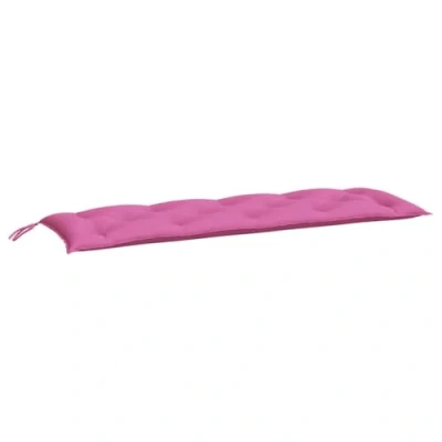 Abbildung von vidaXL Gartenbankauflage, Bankauflage Sitzkissen Outdoor, Polsterauflage Auflage für Gartenbank, Bankpolster Bankkissen, Rosa 150x50x7cm Oxford Gewebe