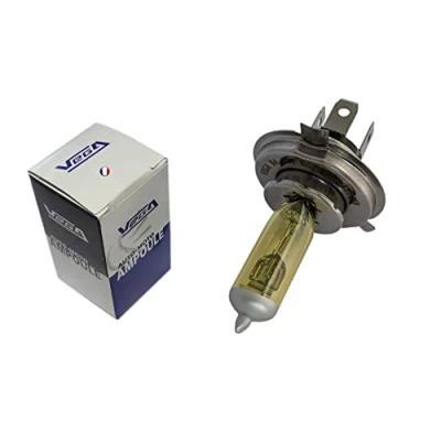 Abbildung von 1 Leuchtmittel Vega® H4 60 W/55 W P43t Französische Marke 12 V