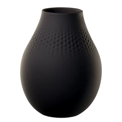 Abbildung von Villeroy &amp; Boch Manufacture Collier noir Vase No.2 Perle hoch