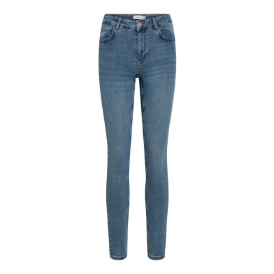 Abbildung von VILA Jeans Slim Fit, Damen, Größe: XXLx30, Medium blue denim