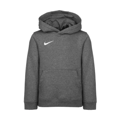 Abbildung von Nike Performance Y NK FLC PARK20 PO Hoodie Kapuzenpullover für Kinder, Größe: 128 140, Charcoal heater white