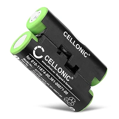 Abbildung von CELLONIC® GPS Ersatz Akku 010 11874 00 Ersatzakku für Garmin Striker 4 Oregon 600 600t, 650 650t 700 750 750t GPSMAP 64s Alpha 50 Atemos Astro 430 320 Navigationsgerät 2000mAh Navi Batterie