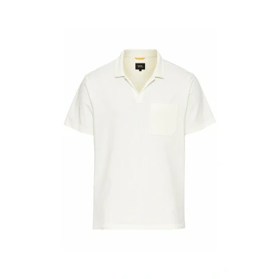 Abbildung von camel active 1/2 ARM Poloshirt, Herren, Größe: 3XL, Ecru
