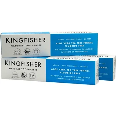 Abbildung von Kingfisher Fennel Toothpaste Aloe &amp; Tea Tree Fluor Free 100 ml