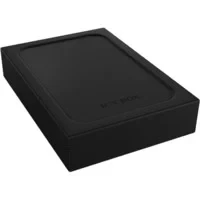 Abbildung von ICY BOX IB 256WP Externes Gehäuse mit Schreibschutz Schalter für 1x 2,5 Zoll HDD/SSD, USB 3.0 (UASP), Silikon Schutzhülle, SATA III bis 15 mm Bauhöhe