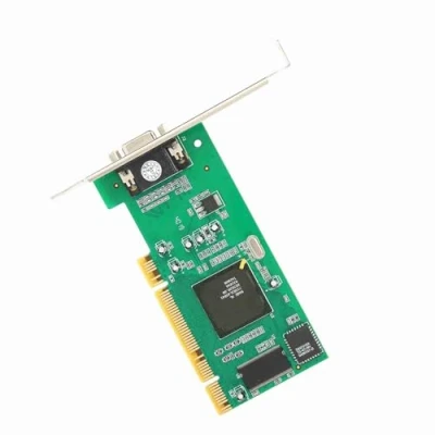 Abbildung von Goshyda Grafikkarte VGA PCI 8MB 32Bit, Desktop Computerzubehör, Multi Display für ATI Rage XL, VOD Song System