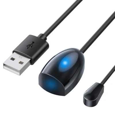 Abbildung von Cable Matters Infrarot Fernbedienungs Verlängerungskabel 3m (IR Repeater Kabel, Repeater, IR Verlängerung) Empfänger USB Kabel 3 Meter