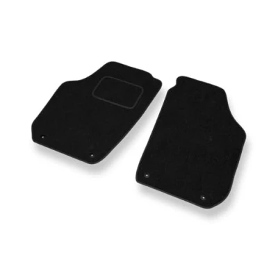 Abbildung von Mossa Fußmatten Auto kompatibel mit Skoda Fabia II (2007 2014) schwarz Automatten Autoteppiche 2