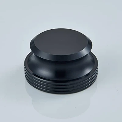 Abbildung von Pailvens Plattenspieler Stabilisator Gewichtsstabilisator, Schallplattengewicht Single Low Profile 400g, Disc Record Gewicht für LP Vinyl Plattenspieler, Schwarz