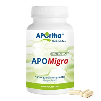 Abbildung von APOrtha® APOMigra vegane Kapseln 60 St