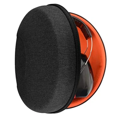 Abbildung von Geekria Tasche Kopfhörer für 3M WorkTunes Connect, Connect +, Optime 105, X Series, Digital AM FM Stereo, MP3 Bluetooth Radio Headset Case, Hard Tragetasche