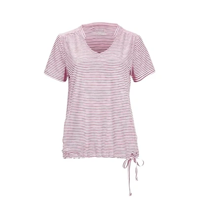 Abbildung von Killtec T Shirt Lilleo WMN TSHRT F Gestreiftes, schnelltrocknendes Funktionsshirt mit verstellbarem Saum
