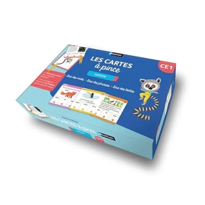 Abbildung von Les Cartes à pince Lecture CE1 2020