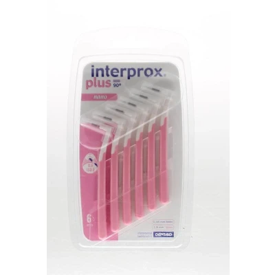 Abbildung von Interprox plus nano rosa Interdentalbürste