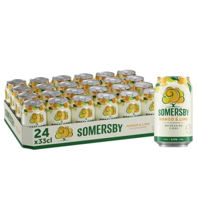 Abbildung von Somersby Mango &amp; Lime Cider, Dose Einweg (24 x 0.33 L)