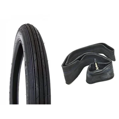 Abbildung von Reifen + Schlauch (2 1/4 x 17) 2.25 17 Zoll für Hercules Prima Optima, Zündapp ZR ZA ZL ZS ZD, Kreidler Flory MF MP, Puch Maxi S N Mofa Moped Mokick