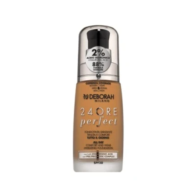 Abbildung von Deborah Milano 24 Stunden Flüssigkeitsfoundation Perfect Feuchtigkeitsspendende SPF 20, N.5 Amber, 30,0 ml, 1