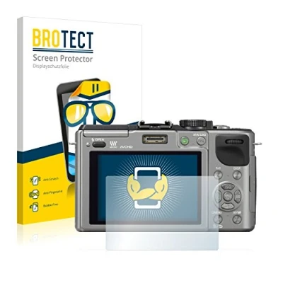 Abbildung von BROTECT (2 Stück Schutzfolie für Panasonic Lumix DMC GX1 Displayschutz Folie Ultra Klar