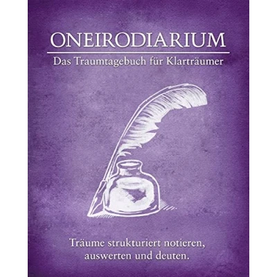 Abbildung von Oneirodiarium, Farbe LILA: Das Traumtagebuch für Klarträumer