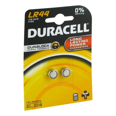 Abbildung von Batterien Knopfzelle Lr 44 A76 Duracell