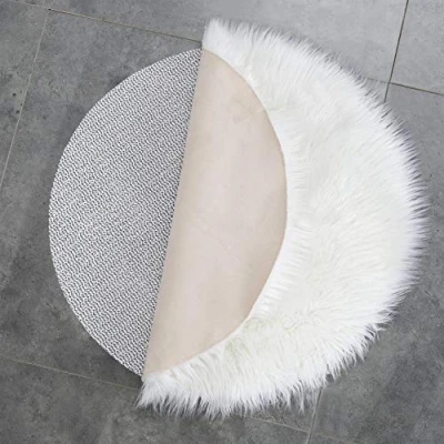 Abbildung von Teppich Wölkchen Unterlage rutschfest Anti Rutsch Matte Gleitschutz Stopper Zuschneidbare Rutschmatte Universal für Schublade Auto Kofferraum 230 cm rund