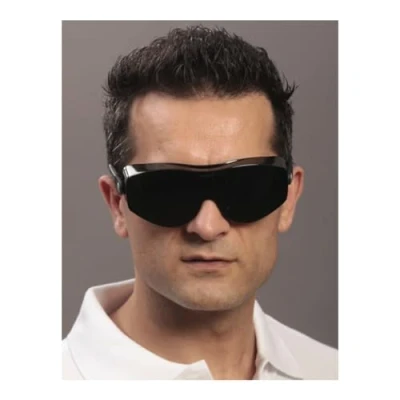 Abbildung von Ekastu Arbeitsschutzbrille 277 399 Schweißerschutzbrille Schwarz EN 166 1 DIN
