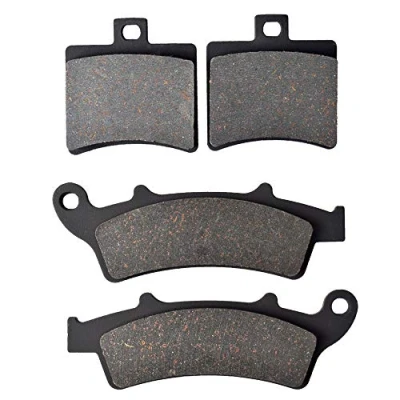 Abbildung von KYN Bremsbeläge für Aprilia Atlantic 125 2003 2008 2010, 200 250 2005, 300 2010 2011 Motorrad vorne hinten organische Scheibe.