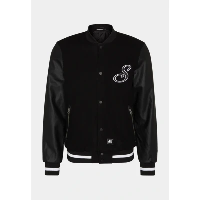 Abbildung von Starter Script College Übergangsjacke, Herren, Größe: Small, Black