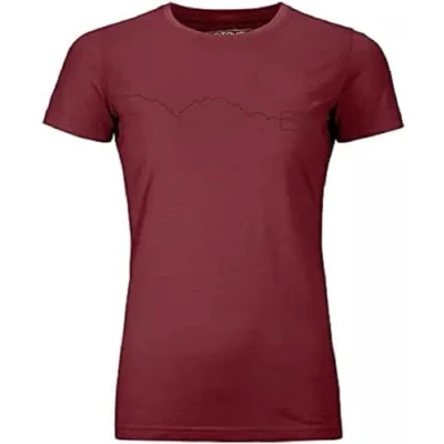Abbildung von Ortovox Damen 120 Tec Mountain T Shirt, Dark Blood, L