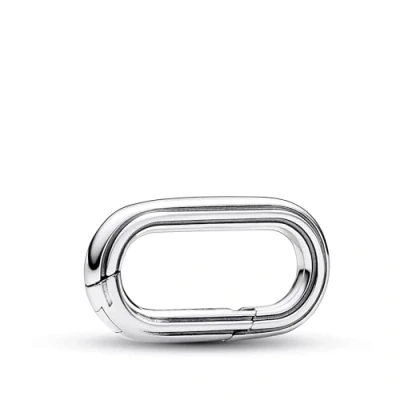 Abbildung von PANDORA Charm Einhänger ME Rechteckiger Styling Link aus Sterlingsilber