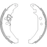 Abbildung von REMSA 4185.00 Bremsbacken Hinterachse FORD: FIESTA 3, 2