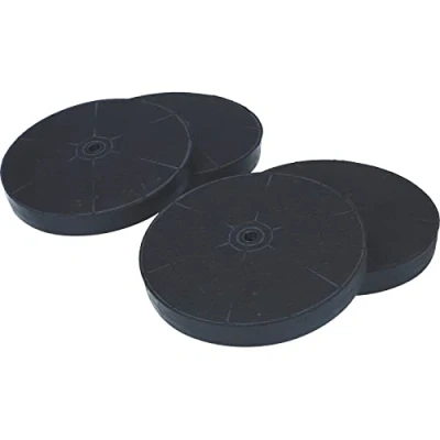 Abbildung von 4x Kohlefilter Aktivkohlefilter Set 175mm kompatibel mit Respekta für Dunstabzugshaube MIZ0031