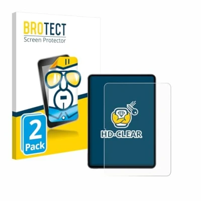 Abbildung von BROTECT (2 Stück Schutzfolie für OnePlus Pad 2 (Hochformat) Displayschutz Folie Ultra Klar