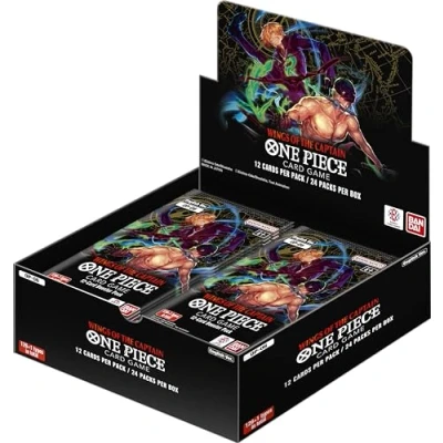 Abbildung von One Piece Anime Sammelkarte OP06 Wings of the Captain Booster Display