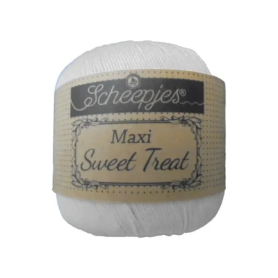 Abbildung von SCHEEPJES Maxi Sweet Treat Häkelgarn 25g Weiß