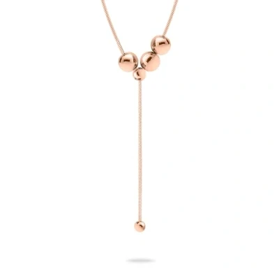 Abbildung von Liebeskind Berlin Halskette Rose goldcoloured, Damen, Größe: One Size, gold/coloured