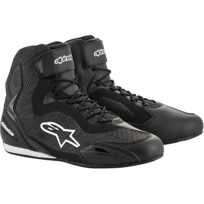 Abbildung von Alpinestars Faster 3 Rideknit schwarz 38 Motorradstiefel (Packung, Antistatische und Öl Benzinfeste Sohle)