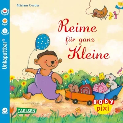 Abbildung von Baby Pixi (unkaputtbar) 71: Reime für ganz Kleine: Unzerstörbares Buch ab 9 Monaten mit ersten Reimen und Fingerspielen auch als Badebuch geeignet (71)