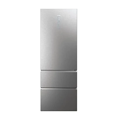Abbildung von Haier HTW7720ENMP Kühl Gefrier Kombination/Edelstahlfront / 483 Liter/MyZone Plus/Humidity Zone/Smart Home: Integriertes Wi Fi/Auch per hOn App steuerbar