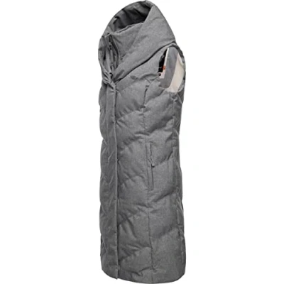Abbildung von Ragwear STEP Natalka Weste, Damen, Größe: Large, Grey